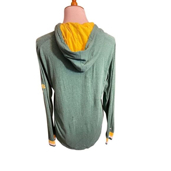 Oakland A’s Mitchell & Ness Cooperstown Collection Lightweight Hoodie Size Mediu - Picture 3 of 15